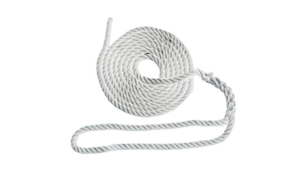 Shoreline Marine DOCK LINE DOCK LINE NYL 3-STR 1/2"X15'WHT, SL52827