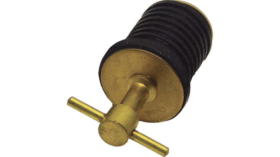 Shoreline Marine Drain Drain Twist Plug 1" Brass, SL52181