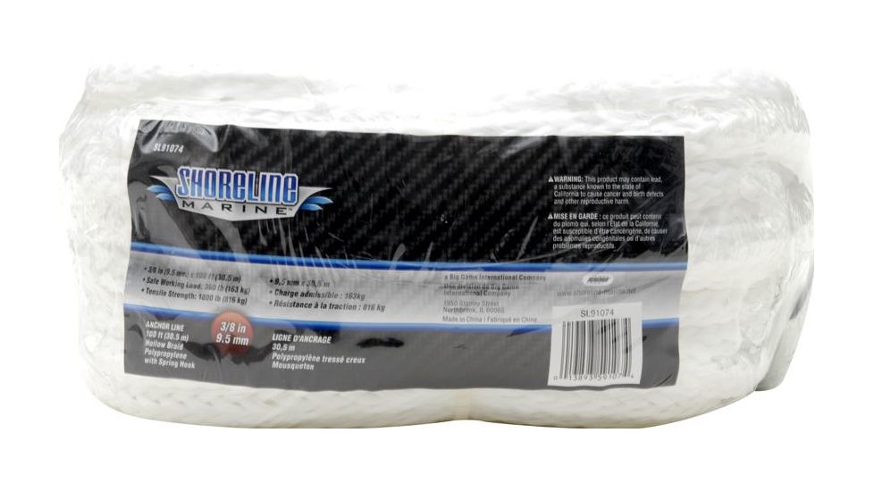 Shoreline Marine Polypropylene Anchor Line for Smaller Boats 059107