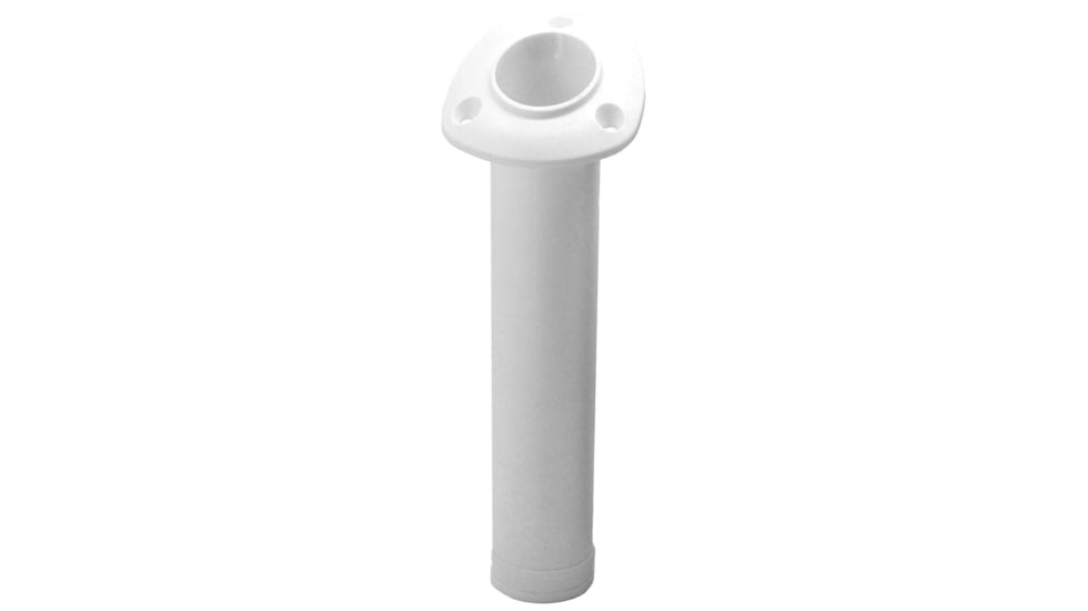 Shoreline Marine Rod Holder Flush Mount, White, SL91456