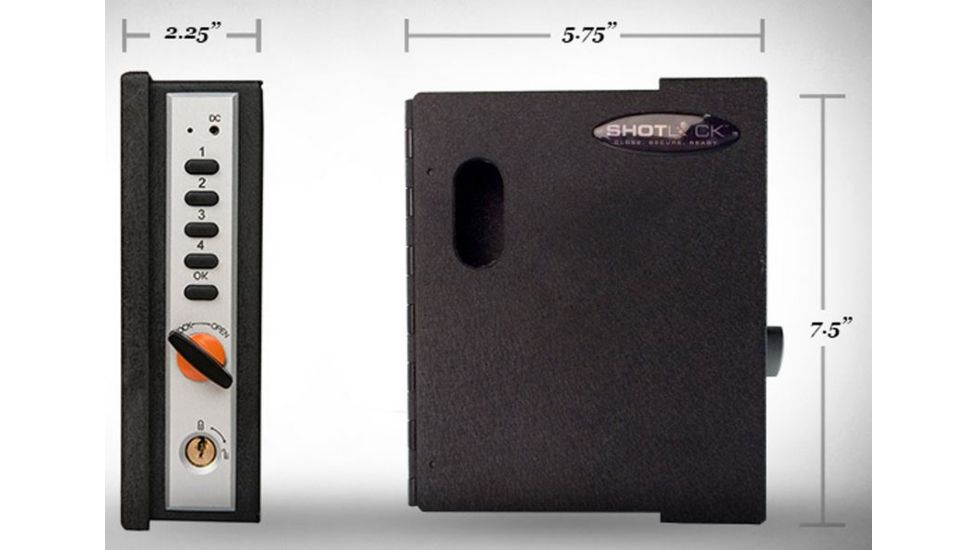 ShotLock Shotgun 200E Solo-Vault Electronic Gun Safe S-SSV200E