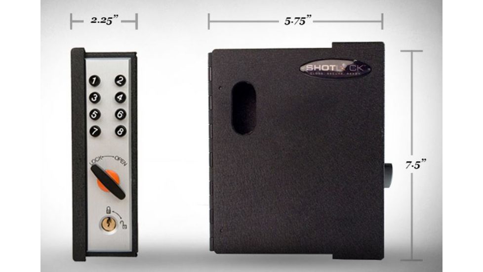 ShotLock Shotgun 200M Solo-Vault Mechanical Gun Safe S-SSV200M