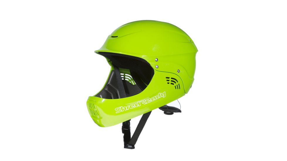 Shred Ready Standard Fullface  Helmet, Flash Green, OS SDFFFGRN