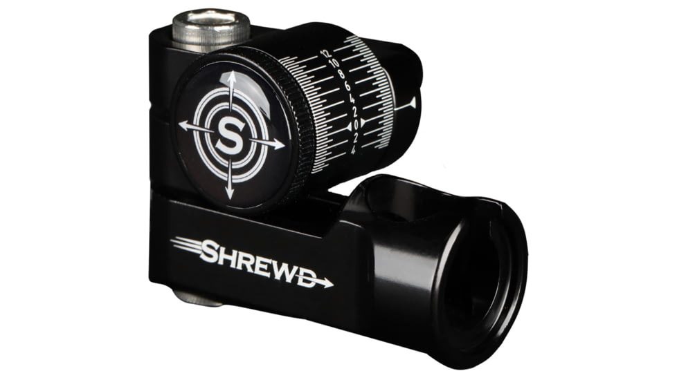 Shrewd Atlas V-Bar Single Bow Stabilizers, Gloss Black, SMAVB1ATLASBK
