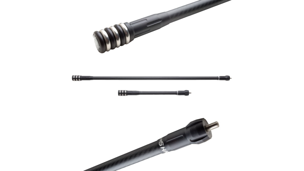 Shrewd Onyx Bow Stabilizers, 8 in, Black, SMSONYX08