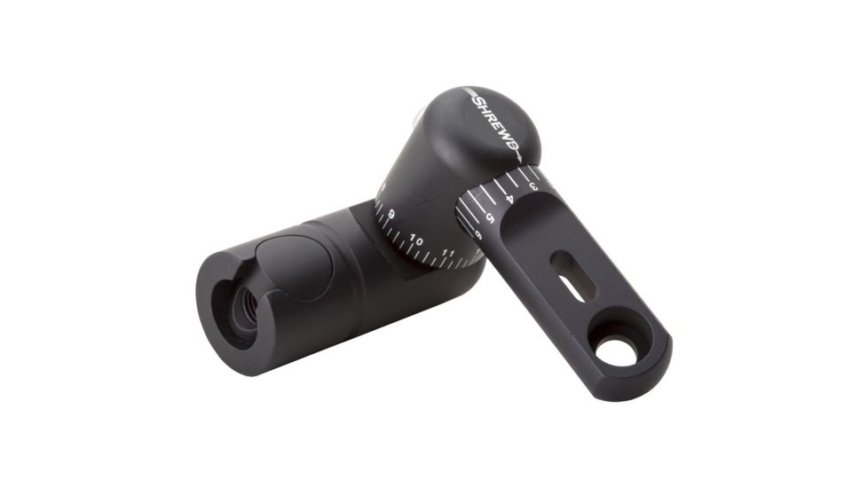Shrewd Single Adjustable V-Bar, Black SMAVB1MBK