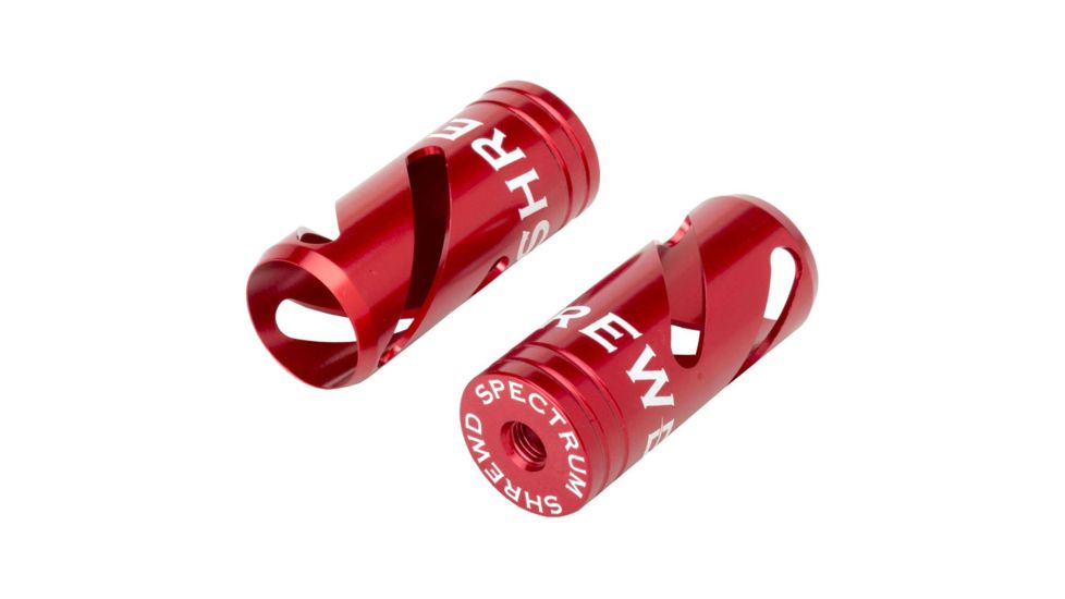 Shrewd Spectrum End Caps, Red SMSSPECTRUMECRD