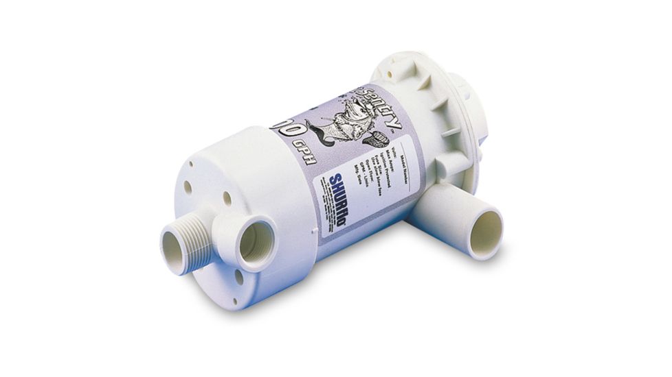 SHURFLO BAIT SENTRY 500 Magnetic Drive Livewell Pump - 500 GPH 56080