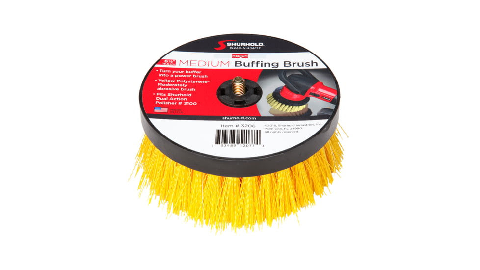 Shurhold Medium Brush f/Dual Action Polisher 6-1/2" 46301