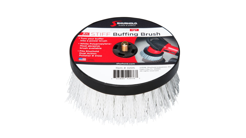 Shurhold Stiff Brush f/Dual Action Polisher 6-1/2" 46300