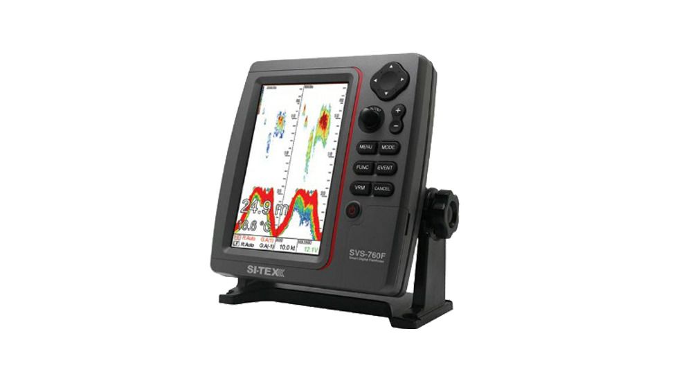 Si-Tex Fishfinder, 7in 600W, 50/200KHz, No Xdcr, New Condition STX-SVS-760