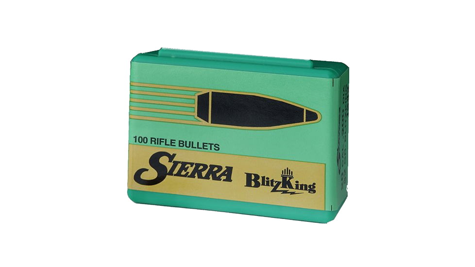 Sierra Bullets 1440 BlitzKing 22 Caliber .224 40 GR Spitzer 100 Box
