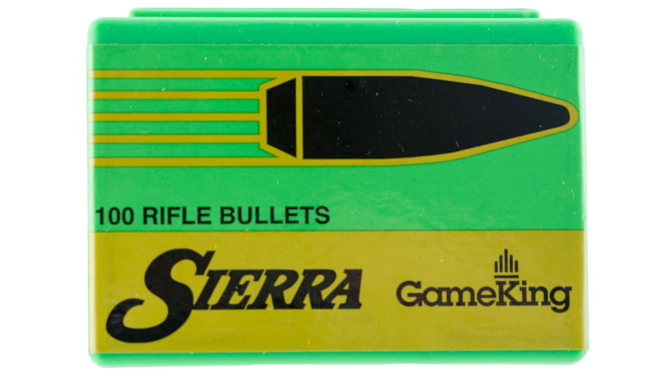 Sierra Bullets 1728 GameKing 6.5mm .264 130 GR Hollow Point Boat Tail HPBT 100 Box