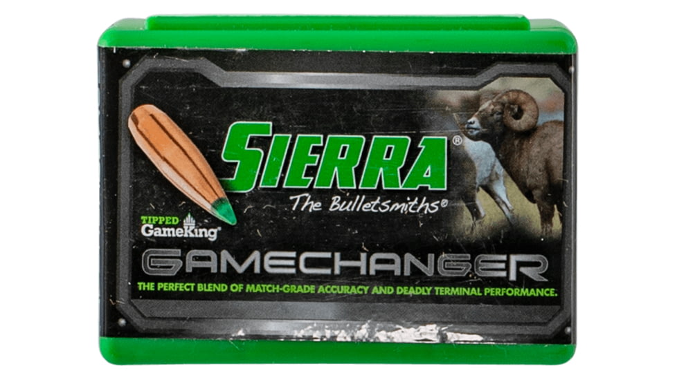 Sierra Bullets 4440 Tipped GameKing 270 Caliber .277 140 GR Boat Tail Hollow Point BTH