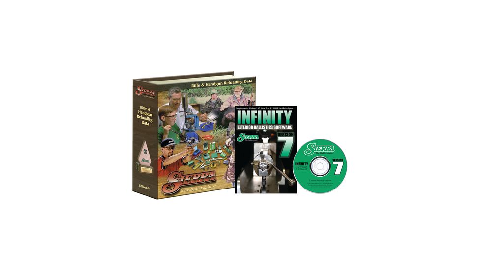 Sierra Bullets 5th Edition Manual And Infinity V7 CD-ROM