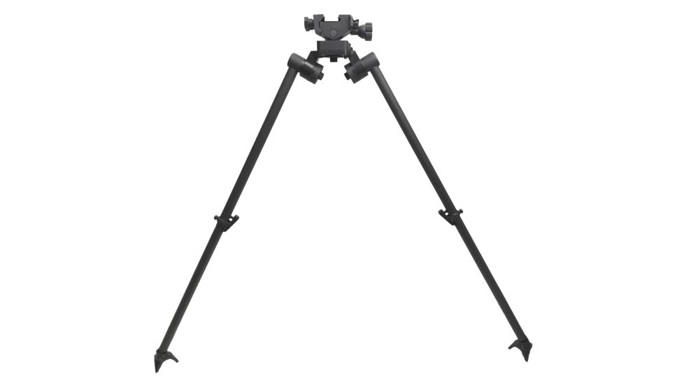 Sierra 7 Extended Length Bipod with Extended Raptor Feet, Matte Black, 380977