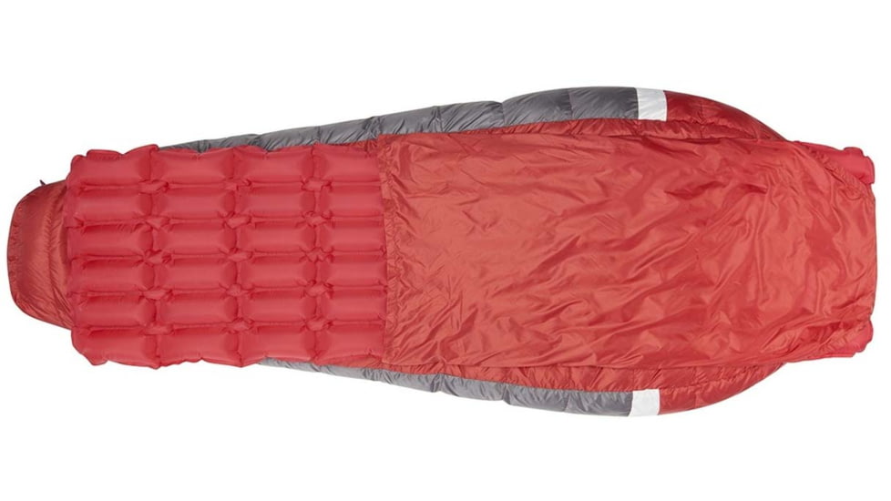 Sierra Designs Backcountry Bed 650F 20 Deg Sleeping Bag, Red, Regular, 70603820R