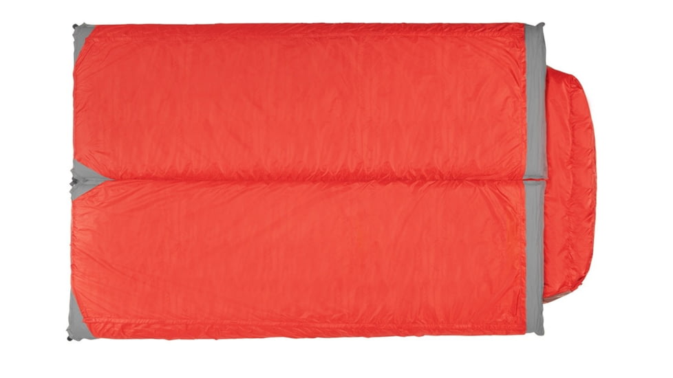 Sierra Designs Backcountry Bed 650F 20 Degrees Sleeping Bags, Red, Regular, 70606320R