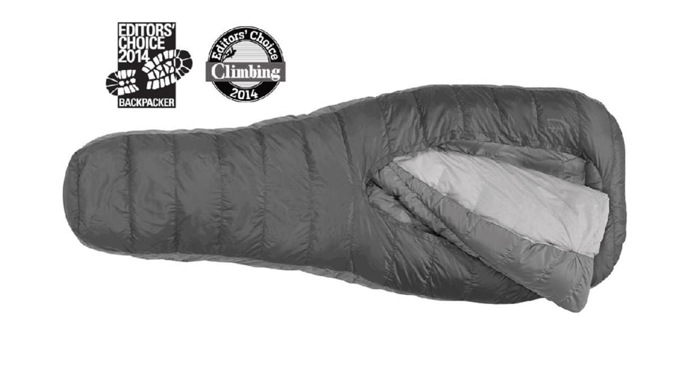 Backcountry Bed 800F 2 Season Sleeping Bag-Caribbean-Womens-Regular