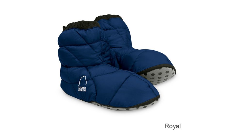 Sierra Designs Down Packable Booties - Royal L