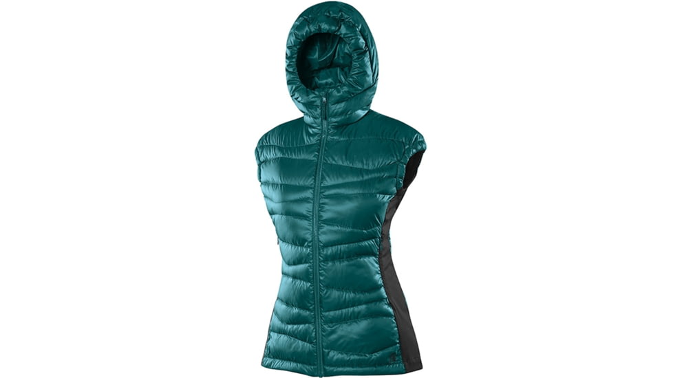 Sierra Designs DriDown Hooded Vest-Women's-Medium-Spruce