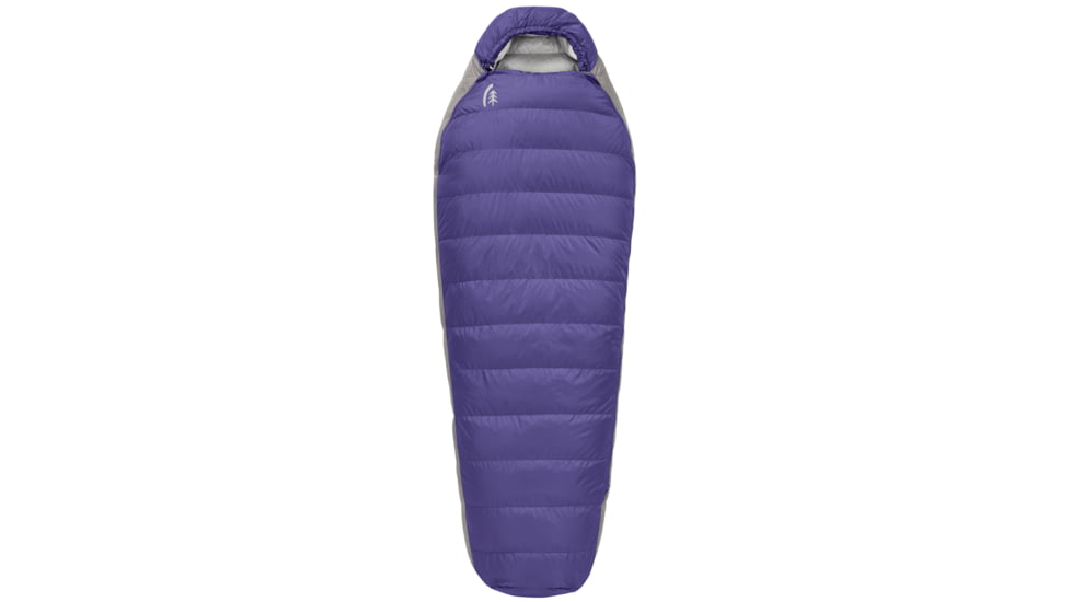 Eleanor Plus Womens Sleeping Bag 700 Duck DriDown 3 Season-Liberty/Sleet Grey-Regular