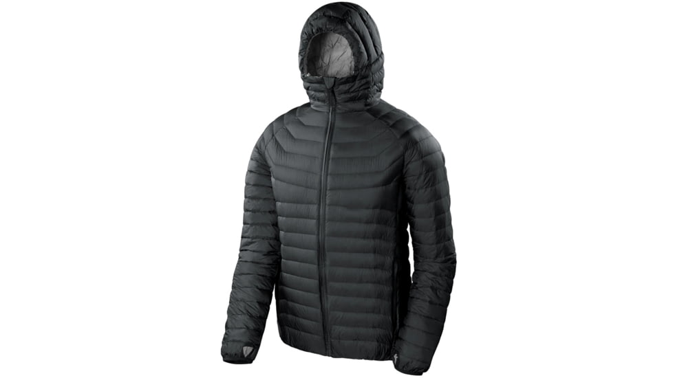 Sierra Designs Elite Dridown Hoody - Mens-Black-X-Large