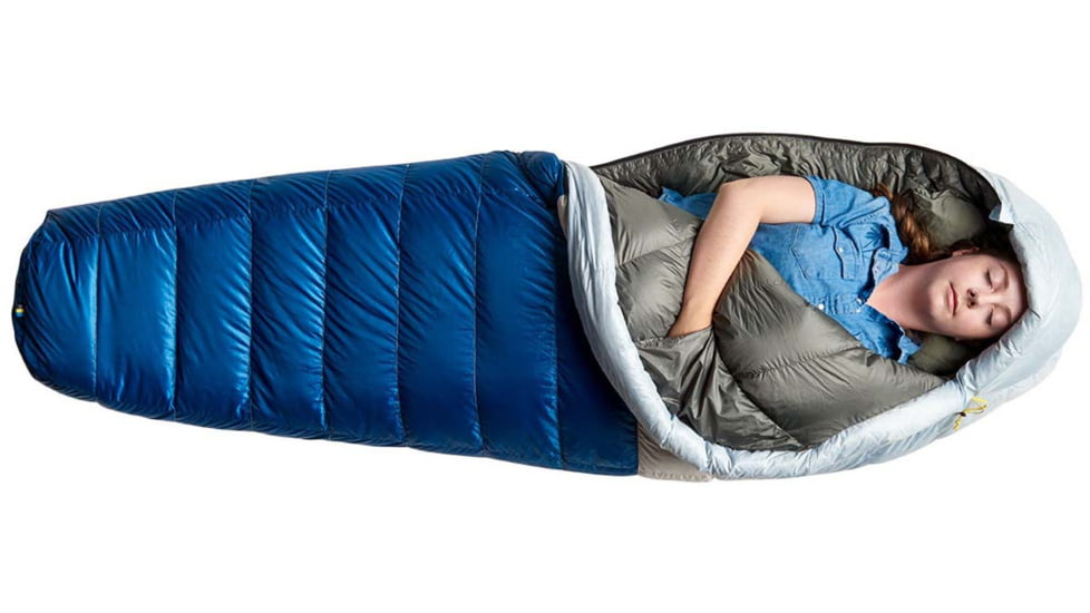 Sierra Designs Get Down 550F 20 Deg Sleeping Bag - Womens, Blue, Regular, 70614621R