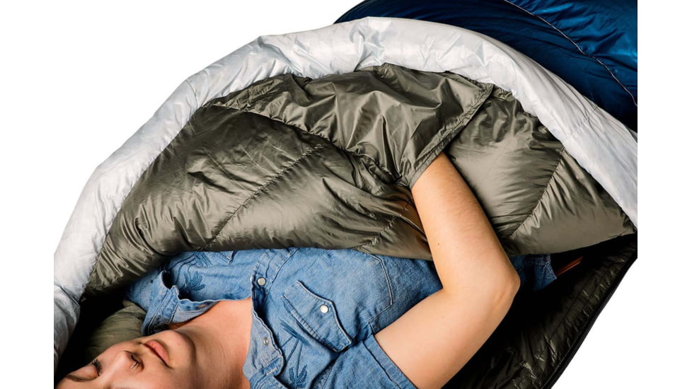 Sierra Designs Get Down 550F 20 Deg Sleeping Bag - Womens, Blue, Regular, 70614621R