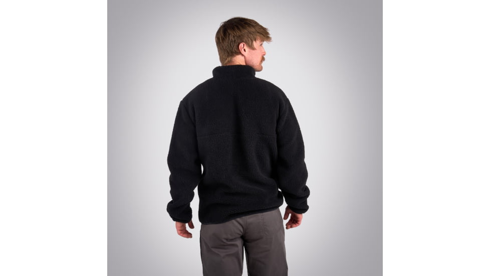 Sierra Designs Hale Snap Pullover - Mens, Black, Small, 22940923BK-SM