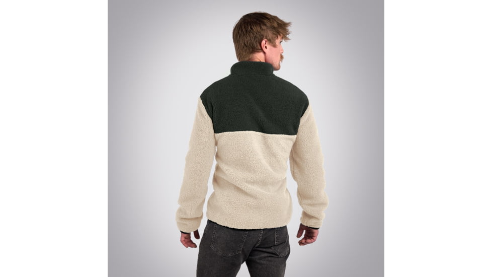 Sierra Designs Hale Snap Pullover - Mens, Cream, Large, 22940923CRM-LG