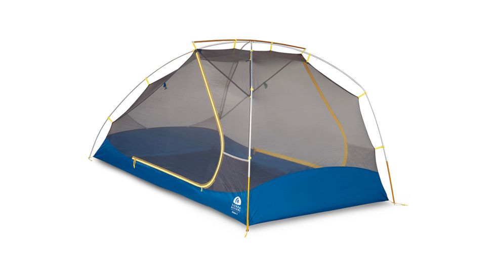 Sierra Designs Meteor 2 Tent - 2 Person, 3 Season-Blue/Yellow