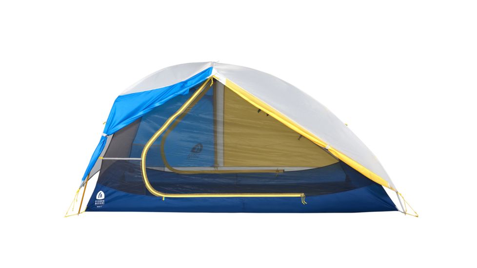 Sierra Designs Meteor 2 Tent - 2 Person, 3 Season-Blue/Yellow