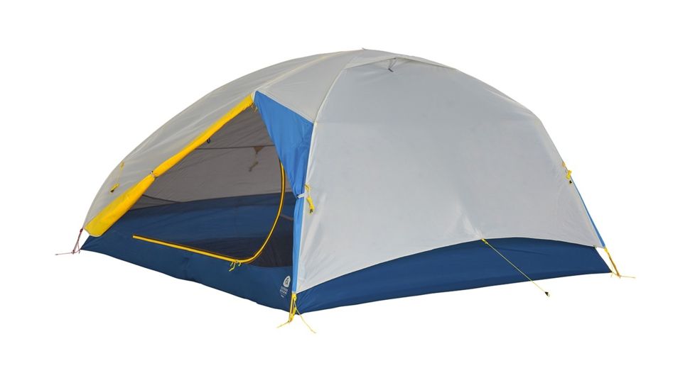 Sierra Designs Meteor 4 Person Tent, Light Blue/Yellow, 4 Person, 40155119