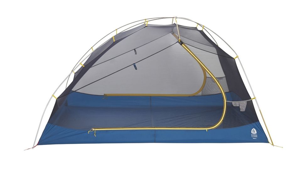 Sierra Designs Meteor 4 Person Tent, Light Blue/Yellow, 4 Person, 40155119