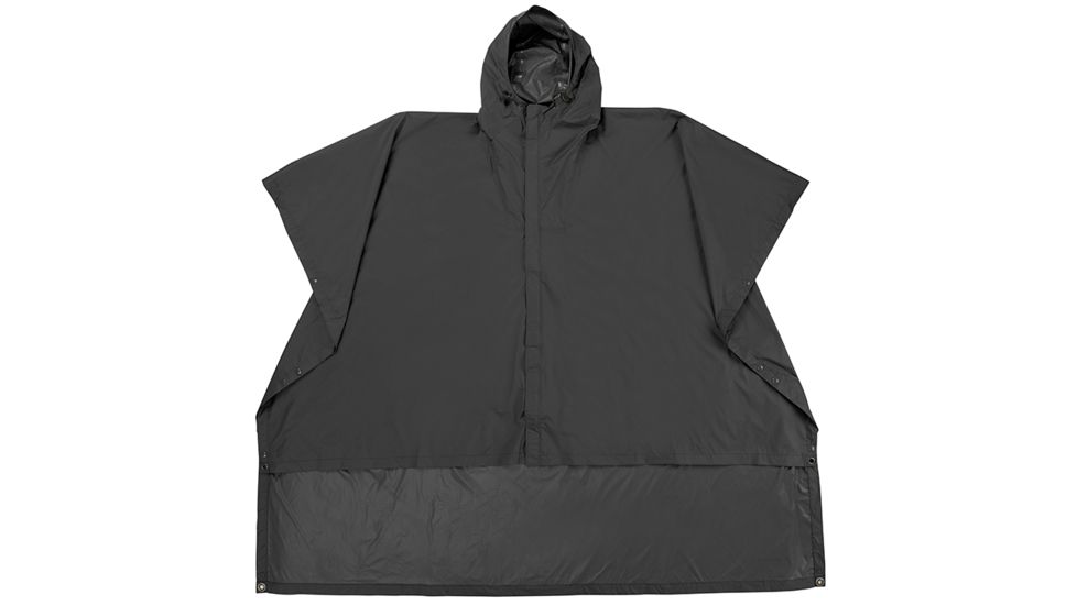 Sierra Designs Poncho, Black, Large/Extar Large, 4593317BK-L/XL