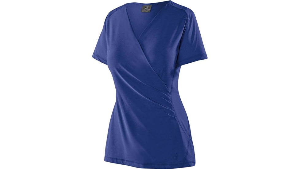 Sierra Designs Short Sleeve Crossover Shirt - Women's-Royal Blue-X-Small