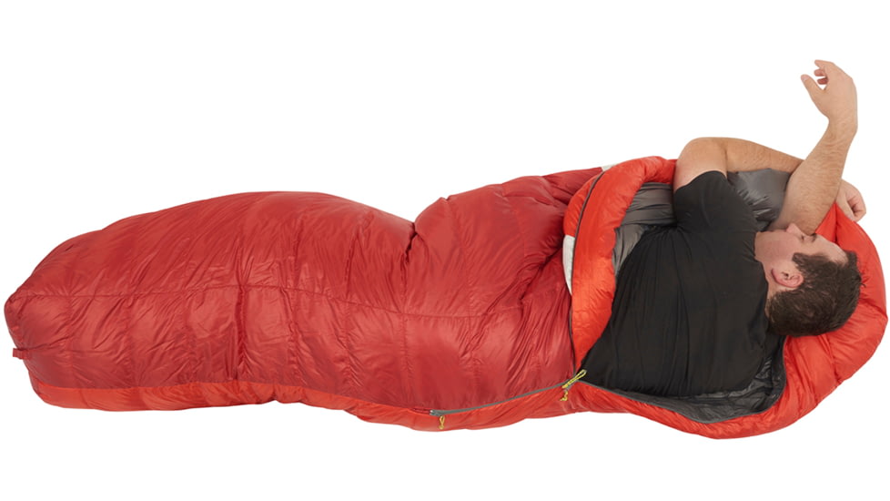 Sierra Designs Taquito 550F 20 Degrees Sleeping Bags, Long, 70610320L