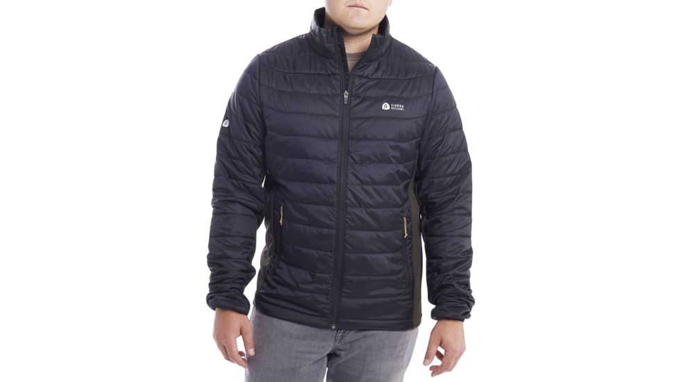 Sierra Designs Tuolumne Sweater-Men's, Black/Black, M 2551318BK-MD