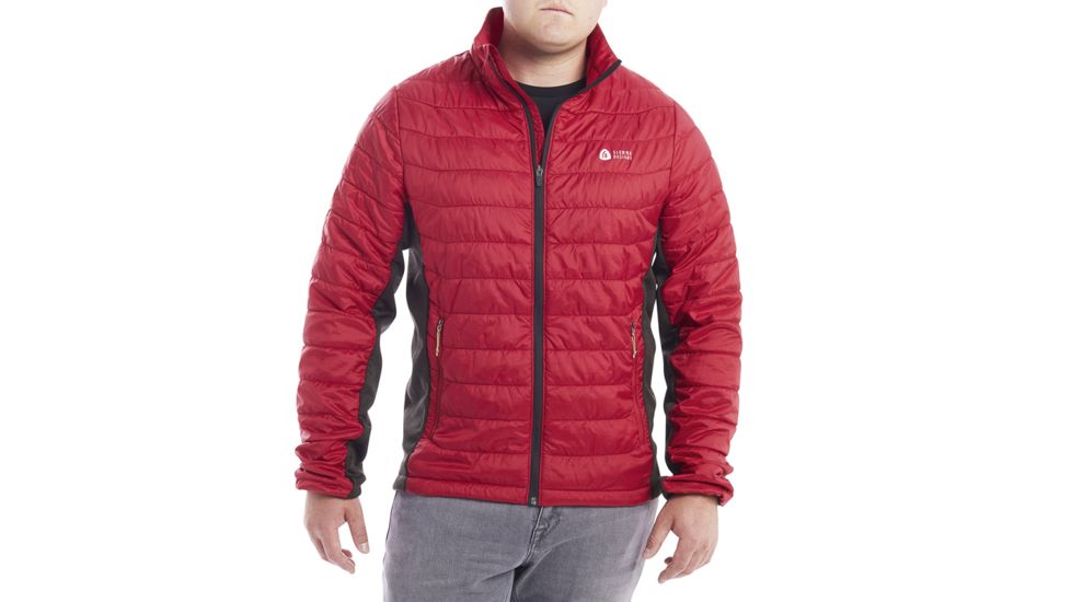 Sierra Designs Tuolumne Sweater-Men's, Chili/Black, S 2551318CHI-SM