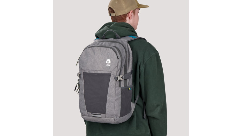 Sierra Designs Yuba Pass 25L Daypack, Gray, 80713521-GY
