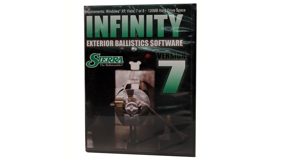 Sierra Bullets Infinity Version 7 Exterior Ballistic Software