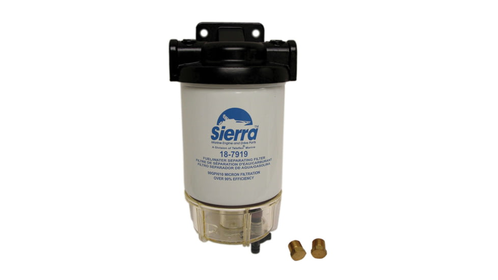 Sierra International 10 Micron Filter Kit 1/4in Aluminum With Metal Collection Bowl, 18-7951