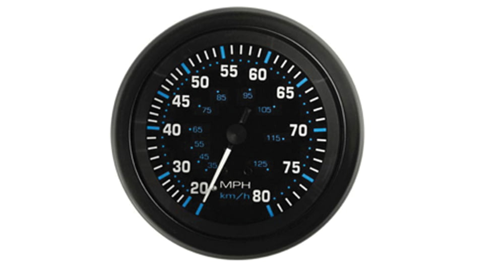 Sierra International Eclipse Diesel Alternator Tachometer, 68398P