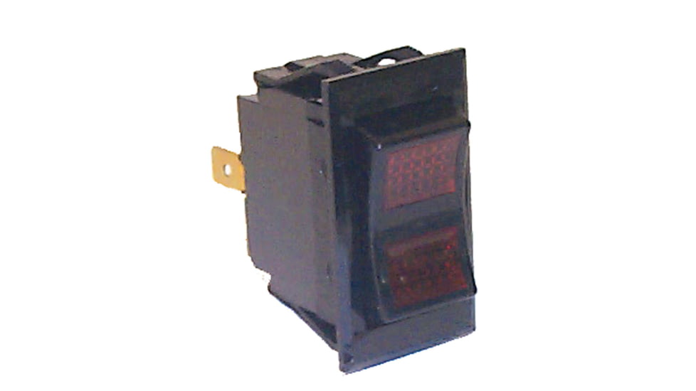 Sierra International Illuminated Rocker Switch Off On Mom Single Pole, RK40120