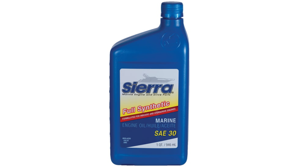 Sierra International Sae 30 Full Synthetic Marine Engine Oil, Quart, 18-9410-2