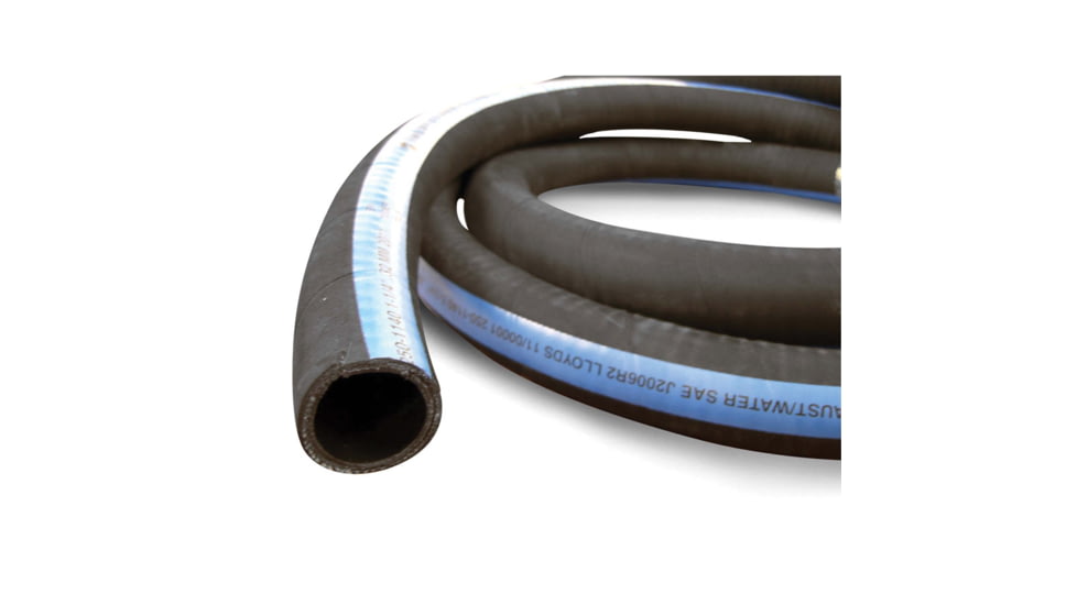Sierra International Shields Shieldsflex II Water/Exhaust Hose With Wire, 4in4in, 116-250-4001