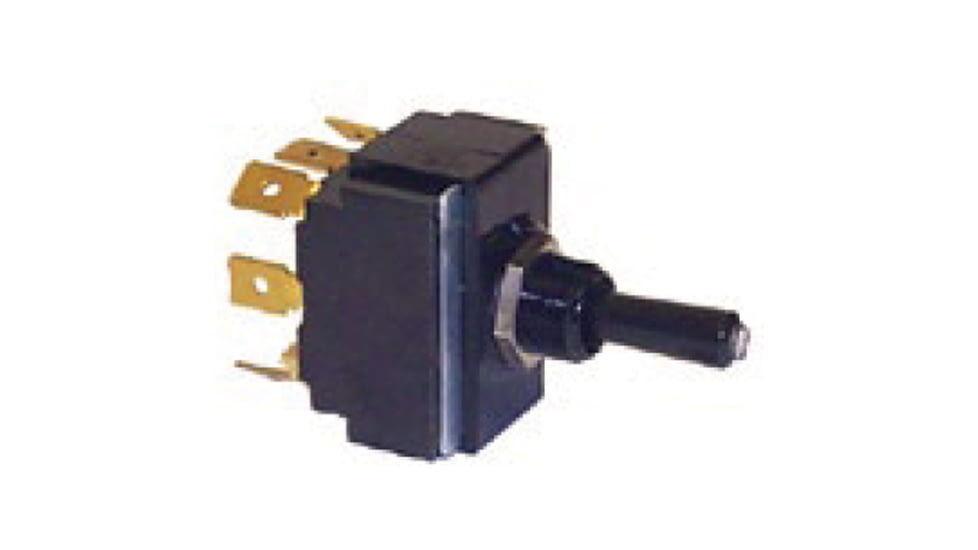 Sierra International Tip Lit Toggle Switch Mom On Off Mom On Dpdt, TG19530