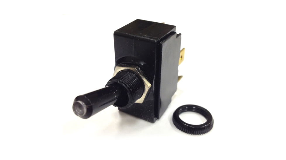 Sierra International Tip Lit Toggle Switch On Off Mom On Single Pole, TG40340
