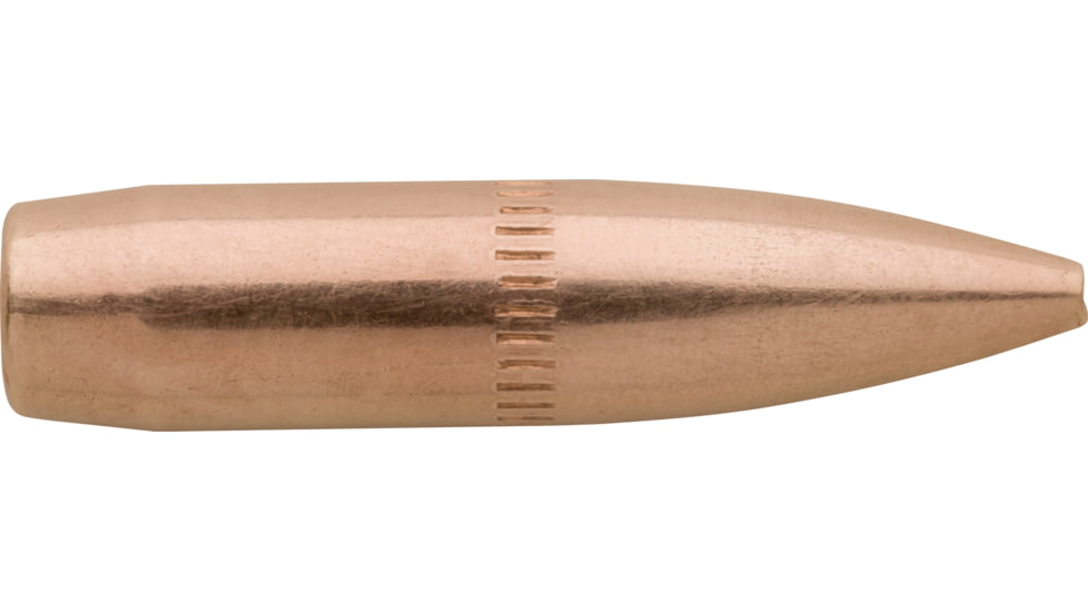 Sierra Bullets MatchKing Cannelured Rifle Bullets, .22 Caliber, Hollow Point Boat Tail HPBT, 77 grain, 500 Rounds/Box, 9377G